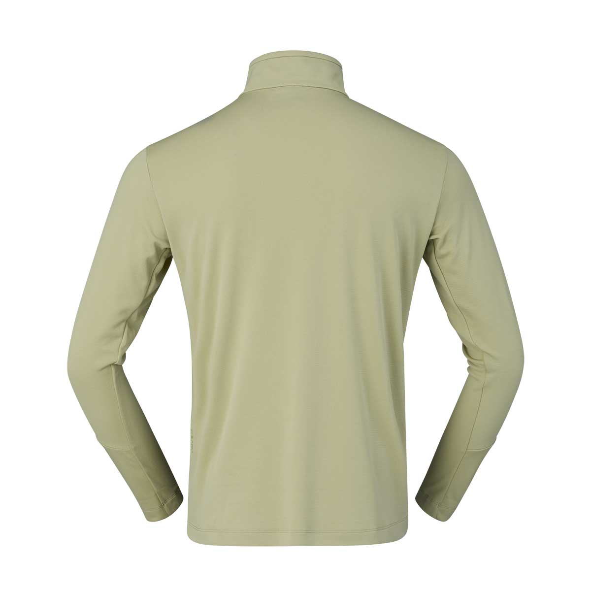 Norrona Femund Warm1 Zip Neck Top Men's in Sage Green